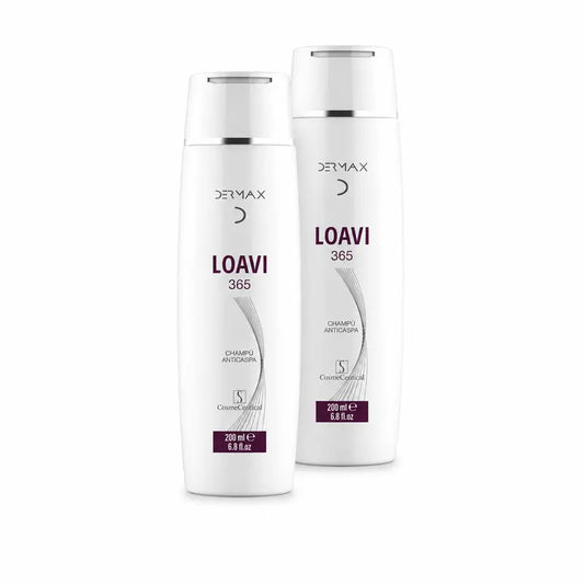 Loavi 365 Anti-Hair Loss Shampoo, Pack of 2 x 200 ml