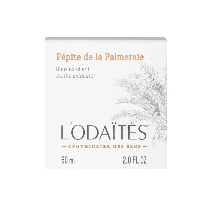 L'Odaïtès Facial Pépite De La Palmeraie - Gentle Exfoliating Scrub, 60 ml