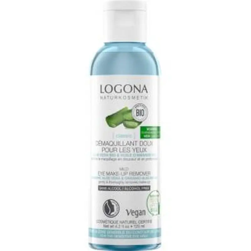 Logona Aloe Vera Eye Make-Up Remover Oil 125Ml.