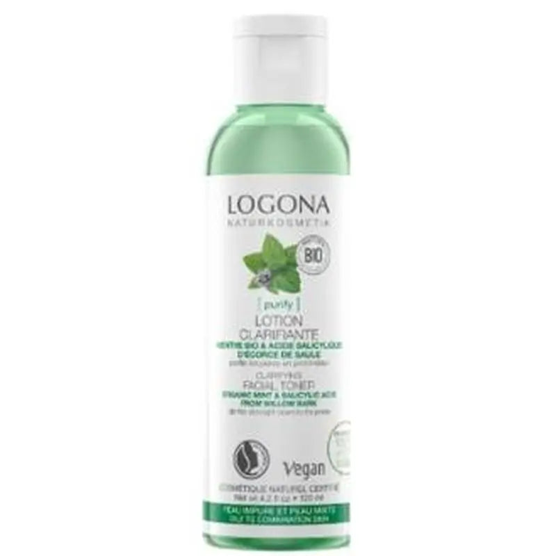 Logona Purifying Toner Peppermint-Salicylic Acid 125Ml.