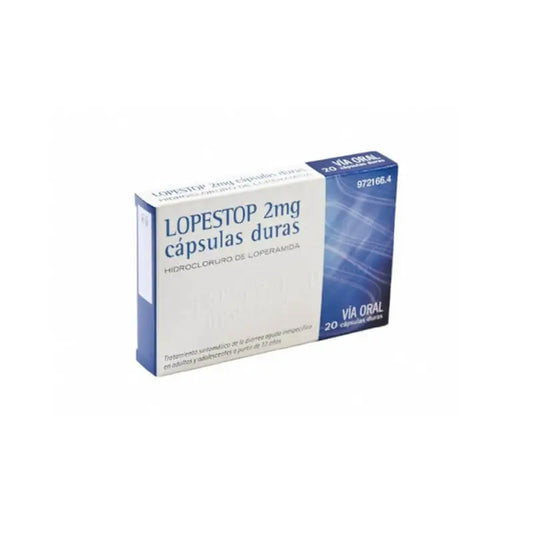 Lopestop 2 mg hard capsules 20 units