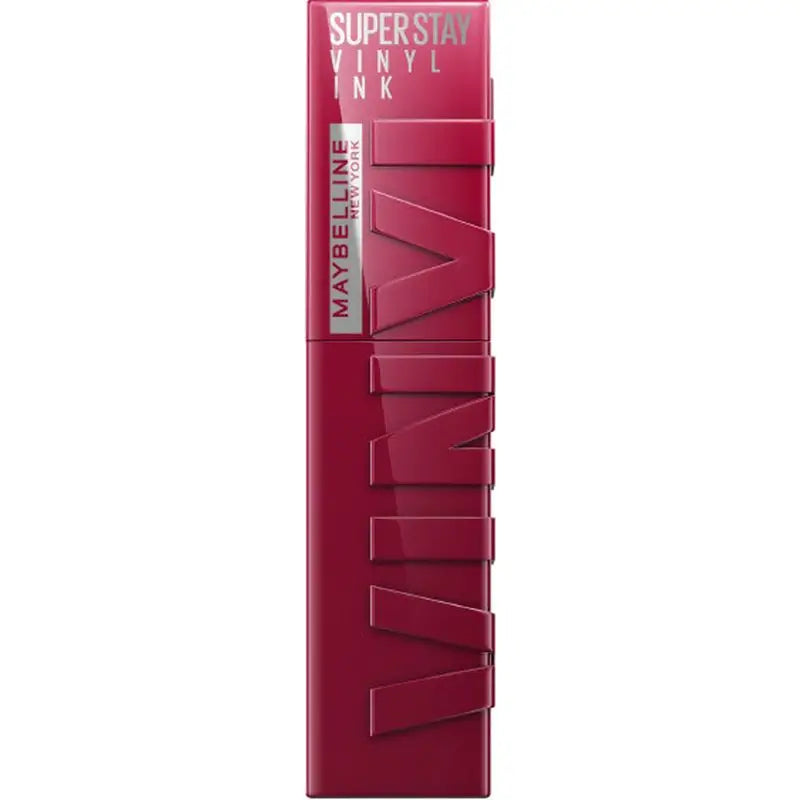 Maybelline New York Super Stay Vinyl Ink Proof Gloss Lipstick, 30 UNRIVALED