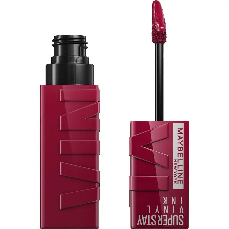 Maybelline New York Super Stay Vinyl Ink Proof Gloss Lipstick, 30 UNRIVALED