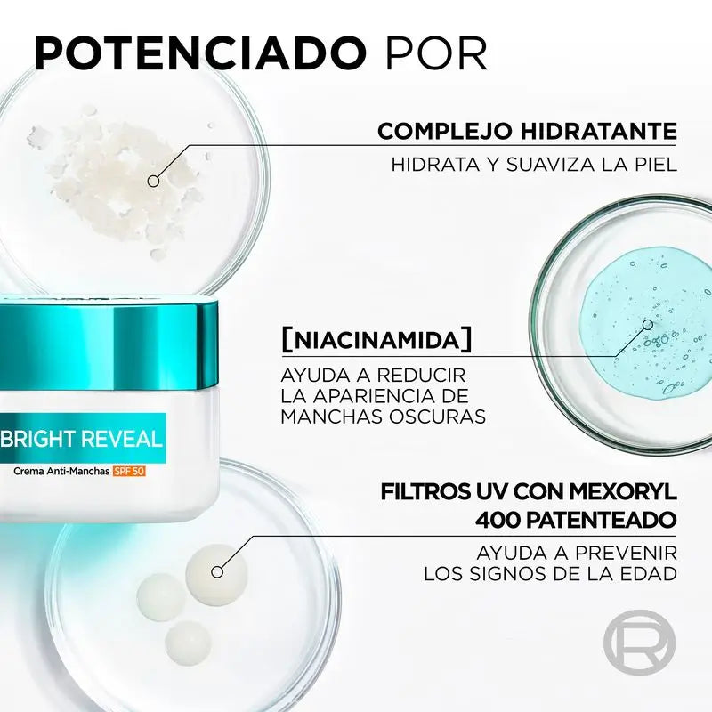L'Oréal Paris Bright Reveal Anti-Blemish Cream Spf 50