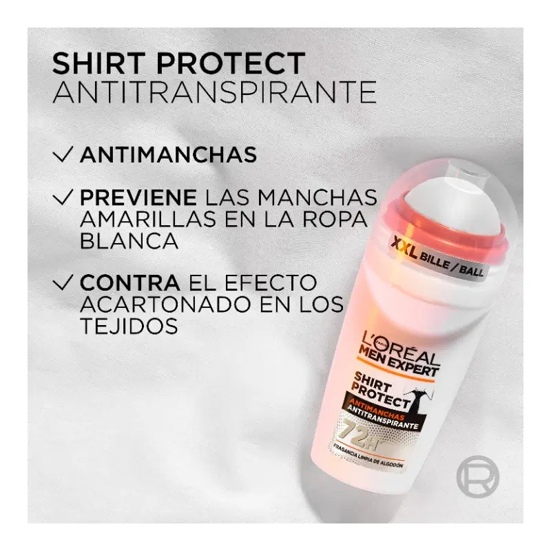 L'Oreal Paris Men's Roll-On Anti-Spot Deodorant 48H, 50ml