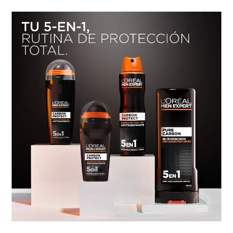 L'Oreal Paris Roll-On Deodorant Roll-On, Total Protection 48H, For Men, 50 ml
