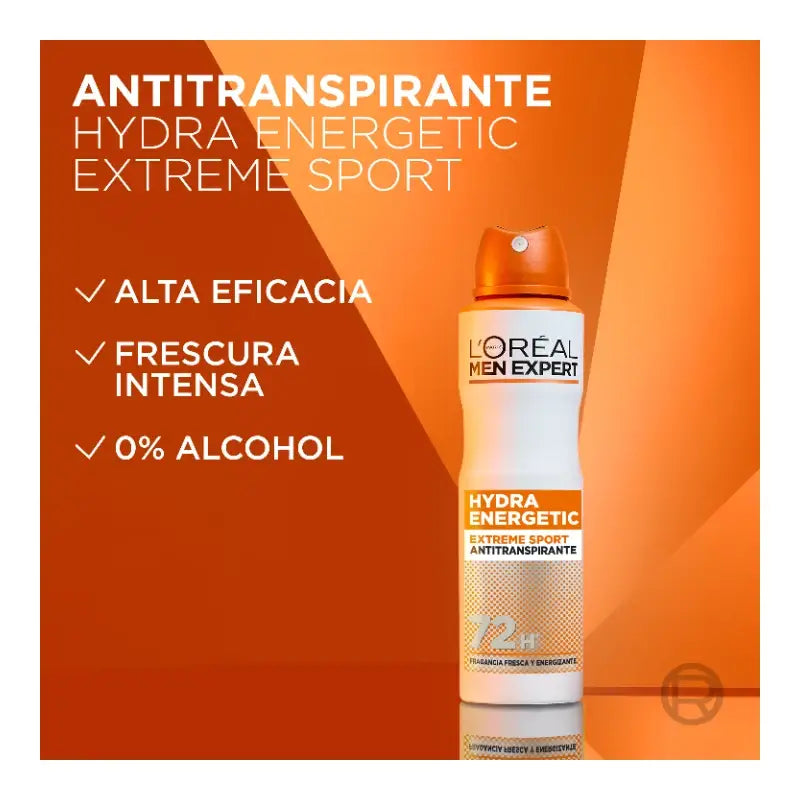 L'Oreal Paris Men's Hydra Energetic Sport Deodorant Spray 150 ml