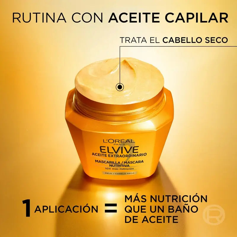 L'Oréal Paris Elvive Extraordinary Oil Nourishing Mask, 310 ml