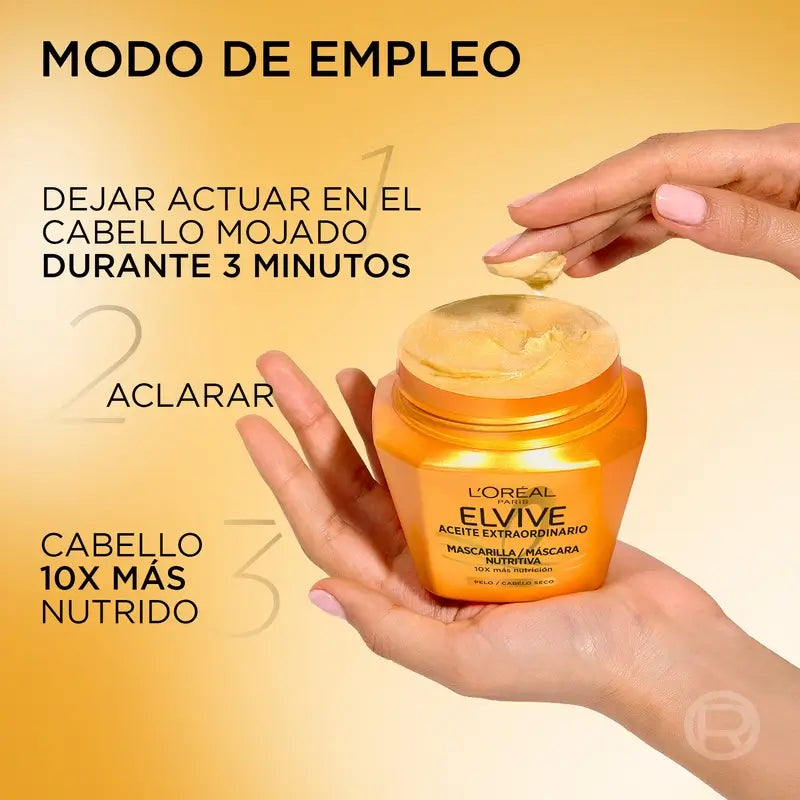 L'Oréal Paris Elvive Extraordinary Oil Nourishing Mask, 310 ml