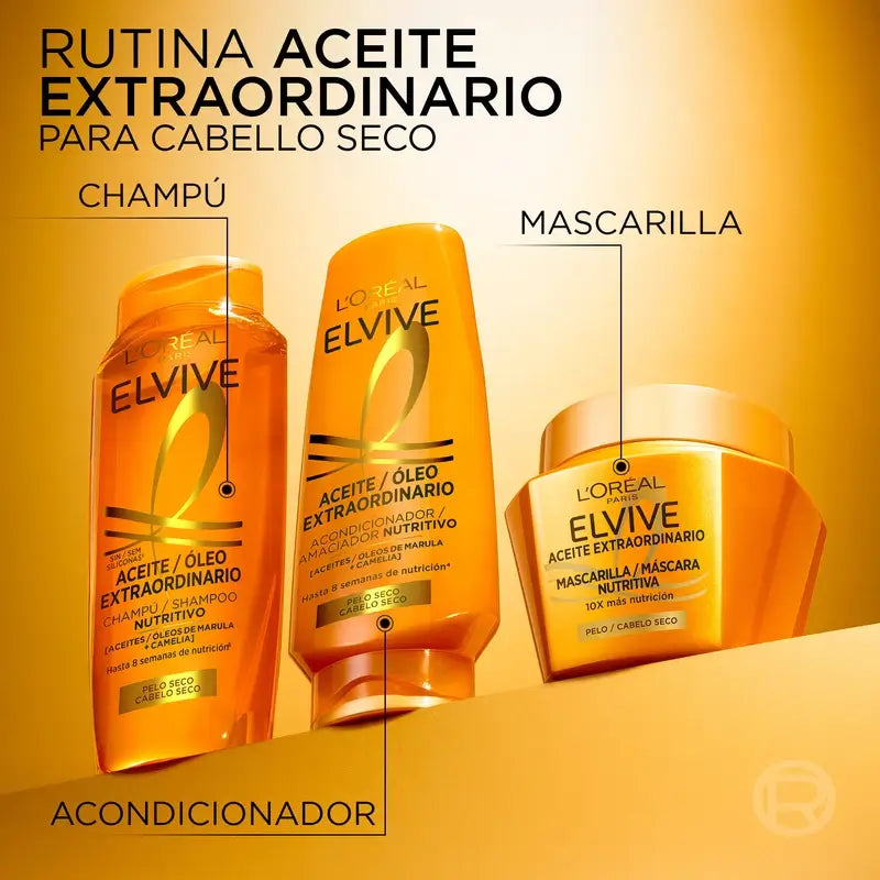 L'Oréal Paris Elvive Extraordinary Oil Nourishing Mask, 310 ml