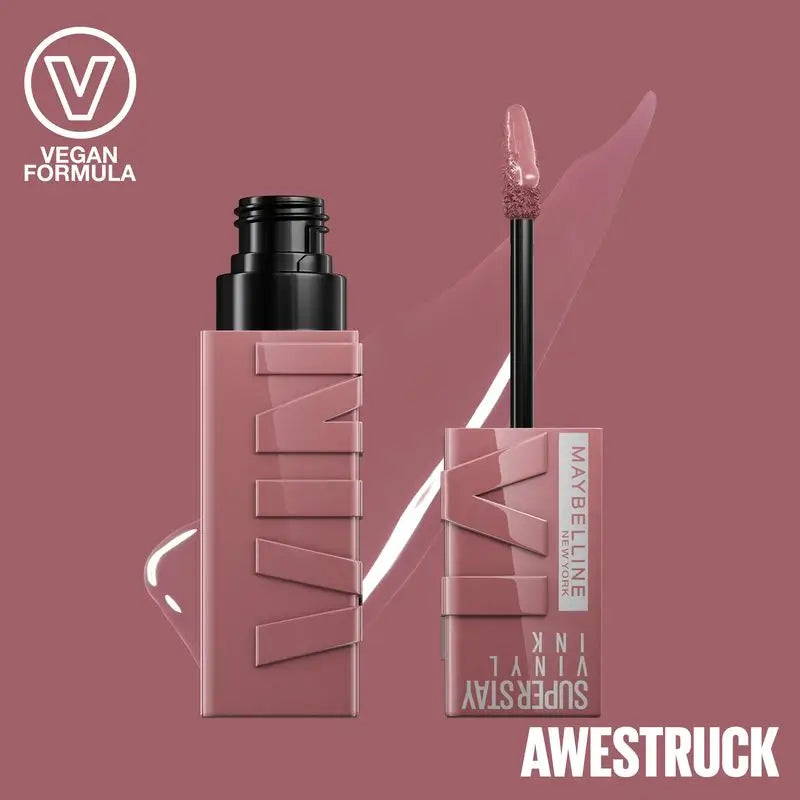 Maybelline New York Superstay Vinyl Ink Lipstick, Shade 110 Awestruck