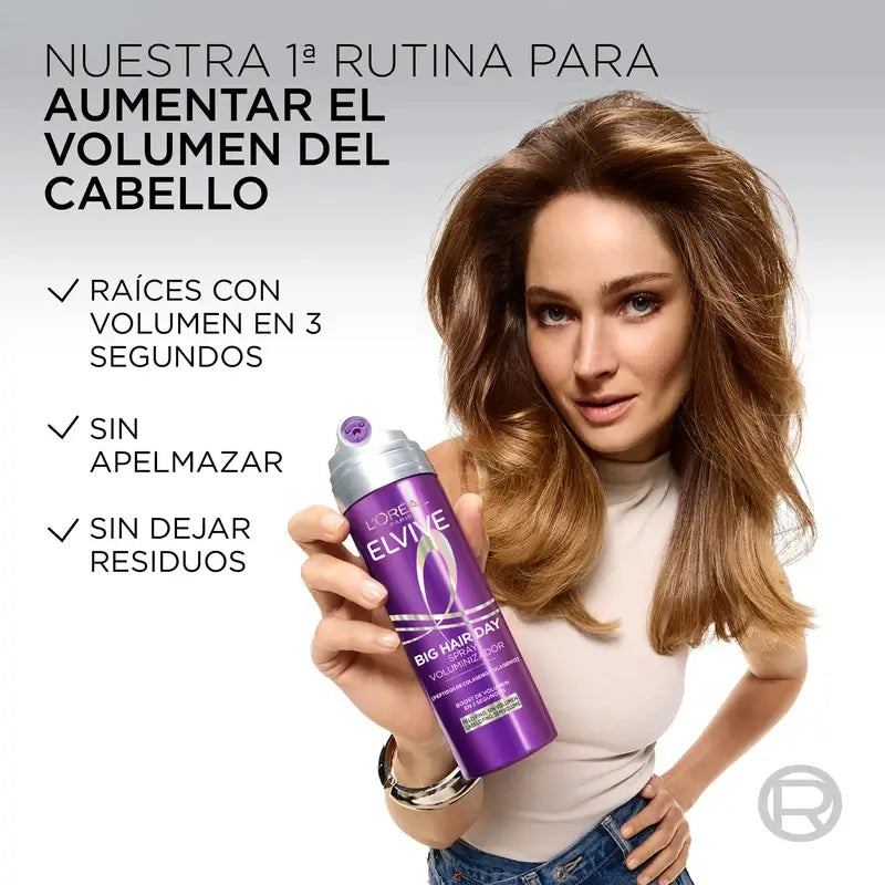 L'Oréal Paris Elvive Big Hair Day Refreshing Volume Spray, 200 ml