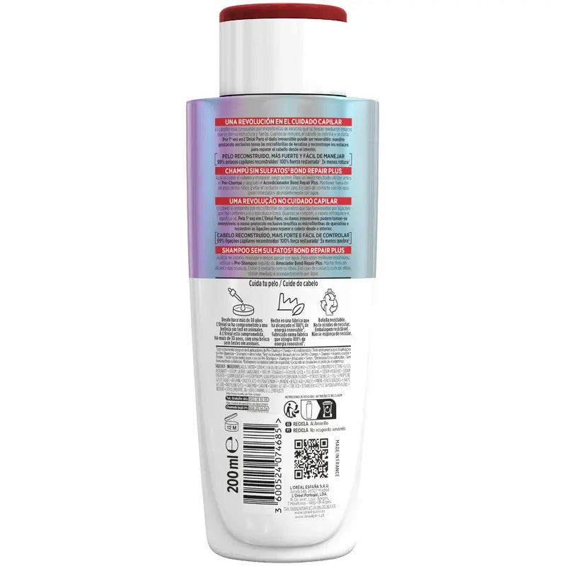 L'Oréal Paris Elvive Bond Repair Plus Fortifying Shampoo, 200 ml