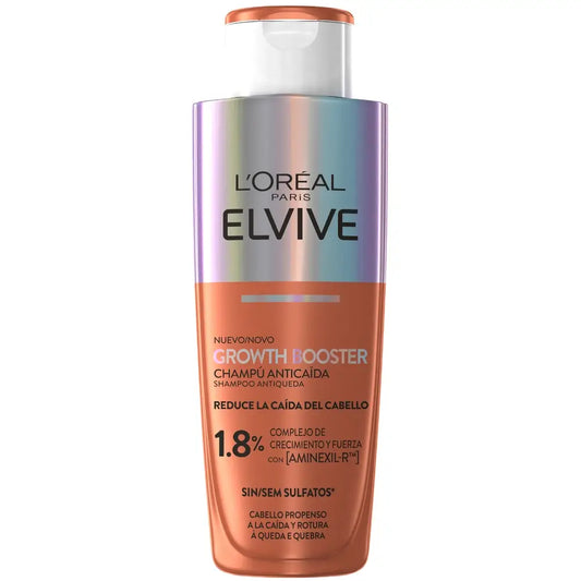 L'Oreal Paris Elvive Growth Booster Anti-Hair Loss Shampoo, 200 ml