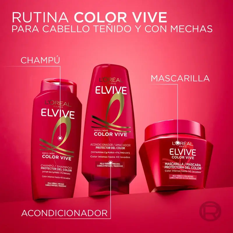 L'Oréal Paris Elvive Color Vive Color Lock Mask, 310 ml