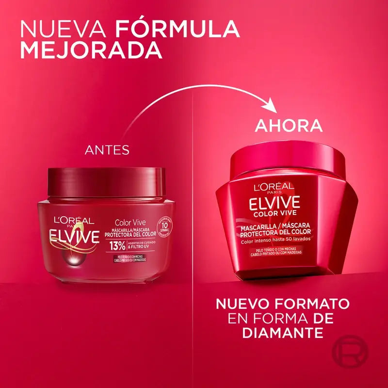 L'Oréal Paris Elvive Color Vive Color Lock Mask, 310 ml