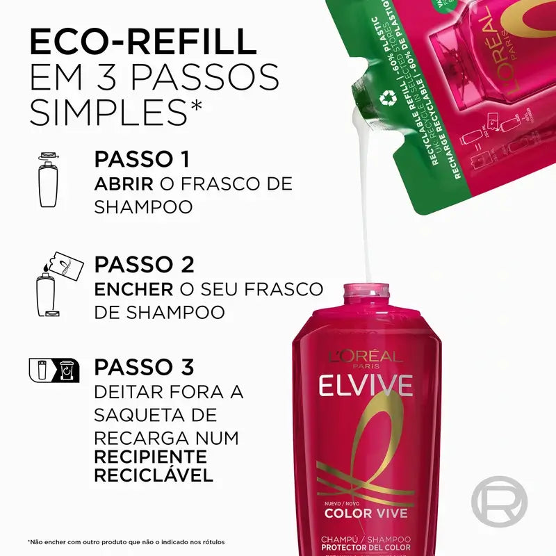 L'Oreal Paris Elvive Ecopack Colorvive 500Ml