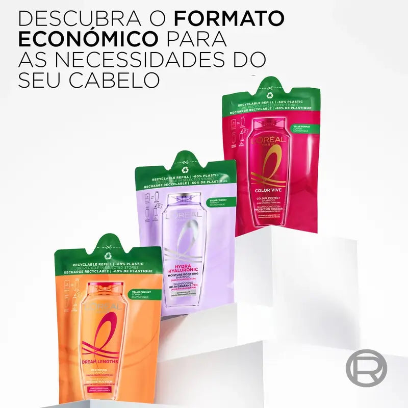 L'Oreal Paris Elvive Ecopack Hyaluron 500Ml