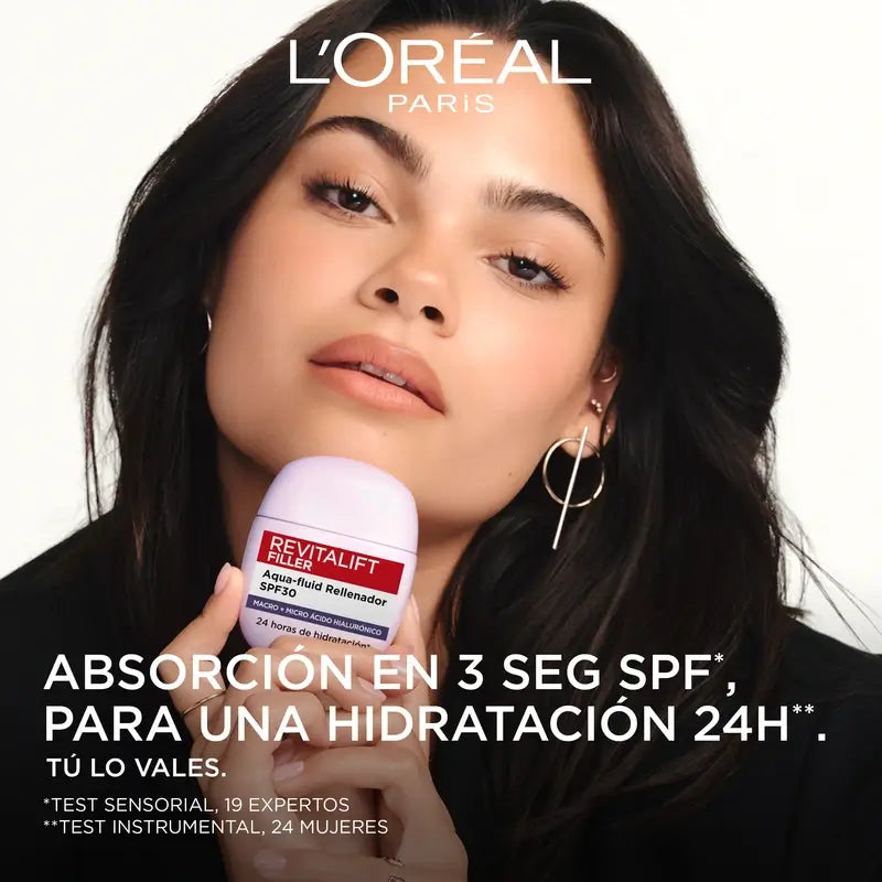 L'Oréal Paris L'Oréal Paris Revitalift Filler Aqua-Fluid Spf30 Replenisher, 40Ml
