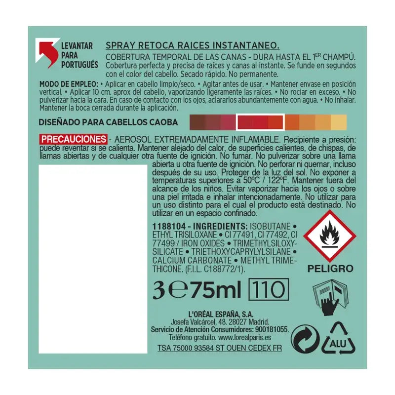 L'Oréal Paris Magic Retouch 6 Acajou 75Ml