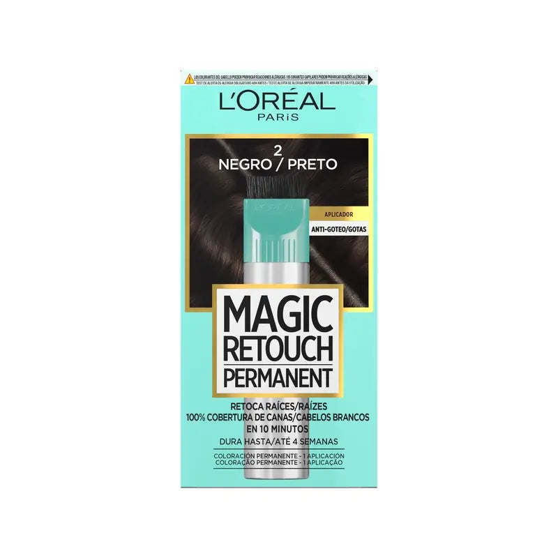 L'Oréal Paris Magic Retouch Permanent Root Touch-Up 02 Black 18 ml