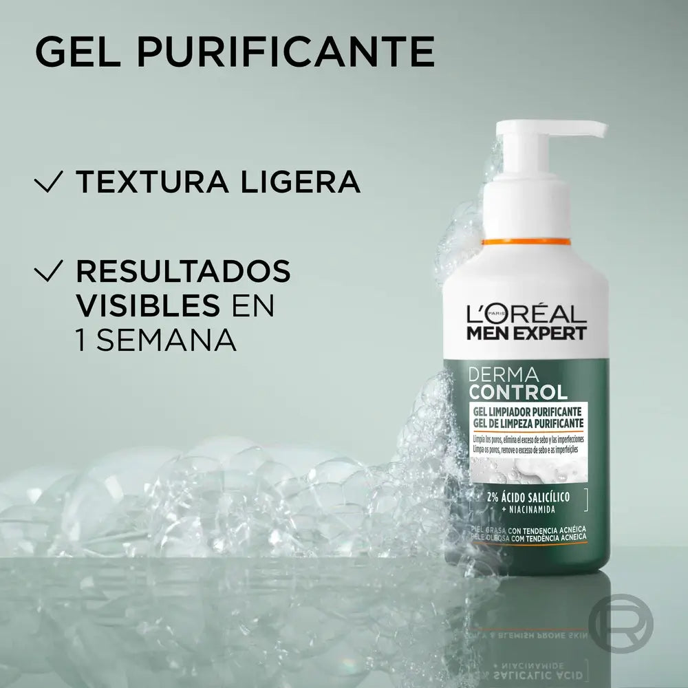 L'Oreal Paris Men Expert Derma Control Cleansing Gel , 260 ml
