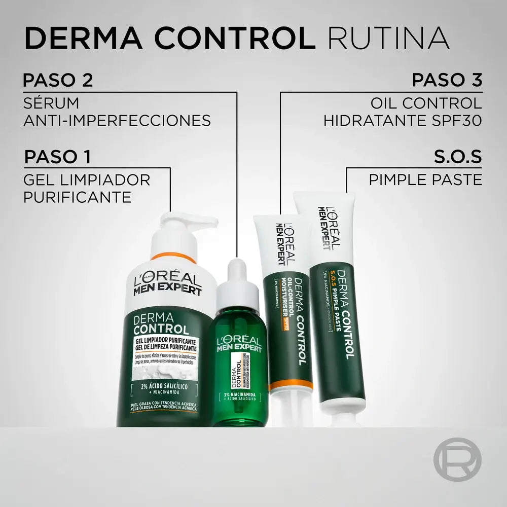 L'Oreal Paris Men Expert Sos Paste Derma Control, 45 ml