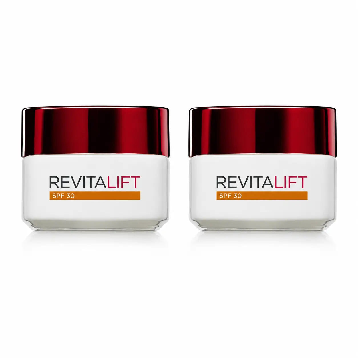 L'Oréal Paris Revitalift Anti-Wrinkle Day Cream With Sun Protection - With Pro-Retinol - 50 Ml , pack 2