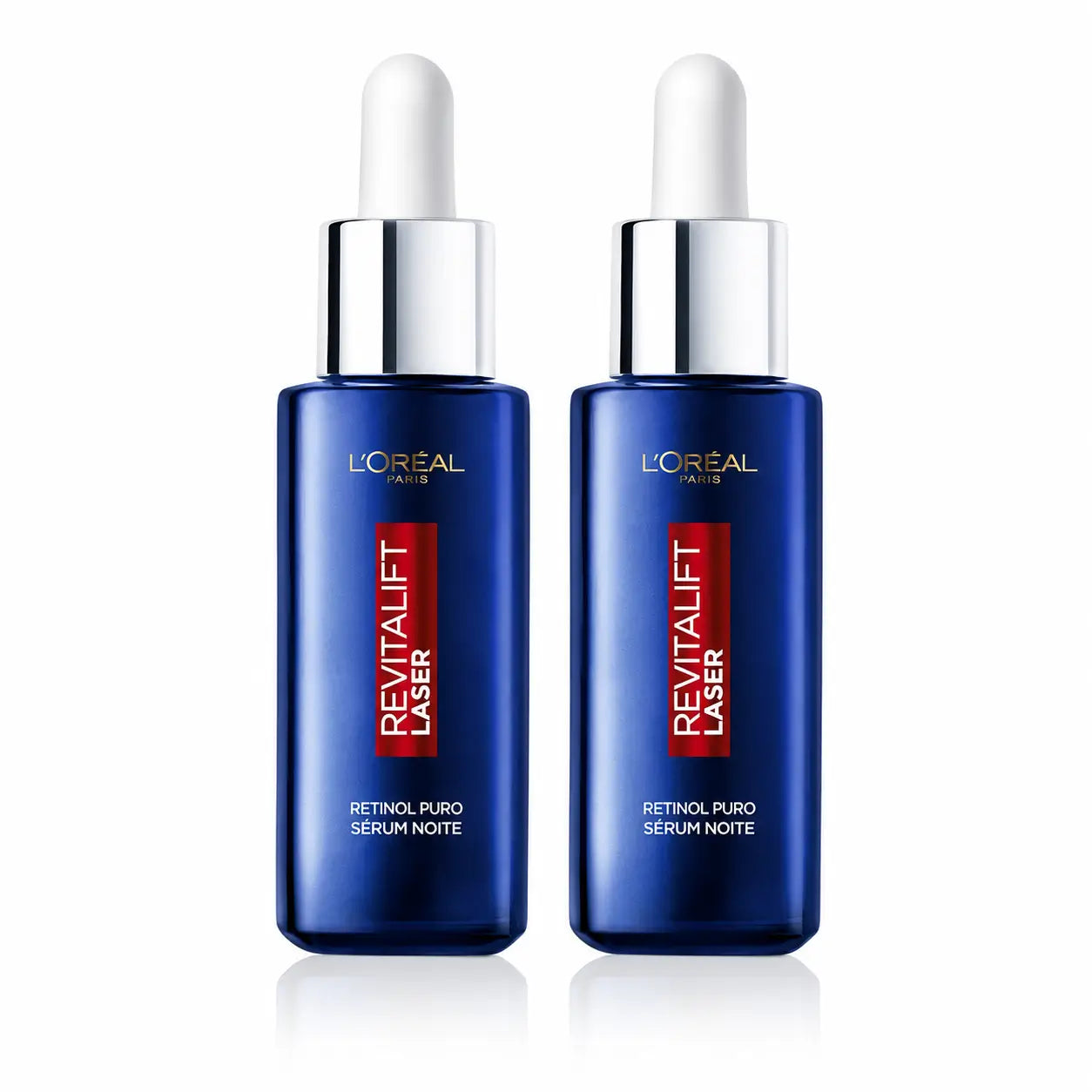 L'Oréal Paris Revitalift Laser Night Serum Pure Retinol Deep Wrinkles , pack 2