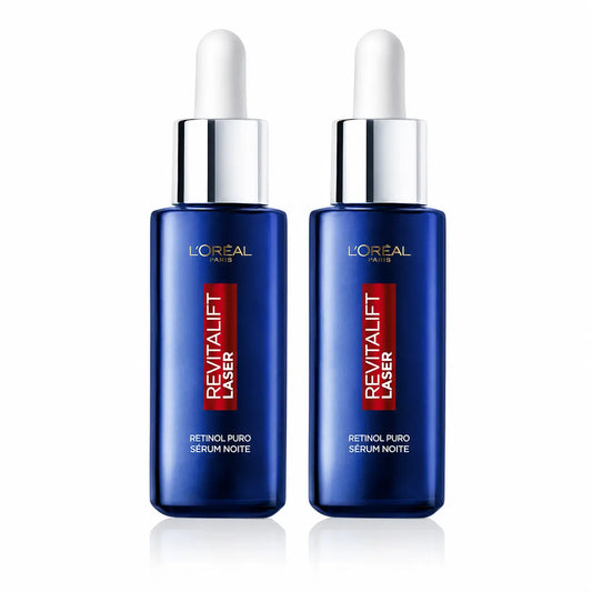 L'Oréal Paris Revitalift Laser Night Serum Pure Retinol Deep Wrinkles , pack 2