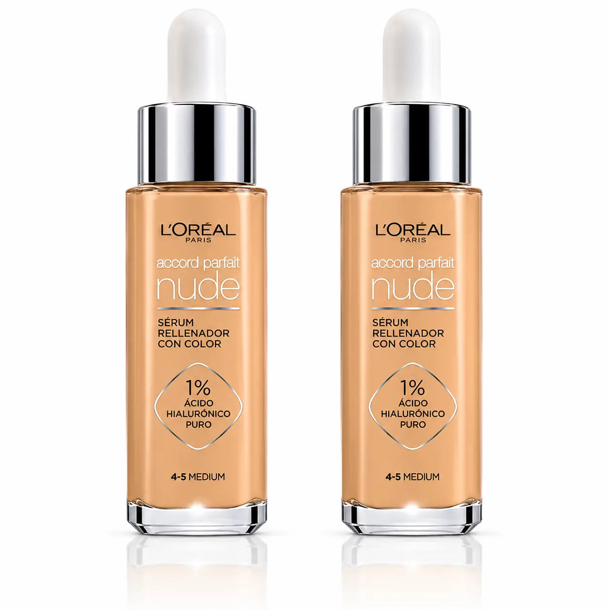 L'Oréal Paris Colour Serum Accord Parfait Tone 4-5 Medium , pack 2