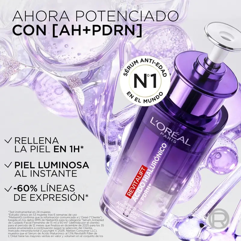 L'Oréal Paris Revitalift Filler Anti-Wrinkle Filler Serum-1.5% Pure Hyaluronic Acid.