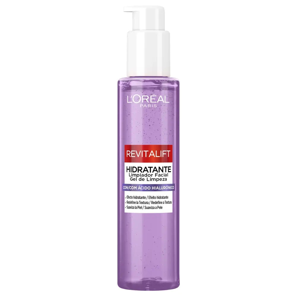 L'Oreal Paris Skincare Revitalift Facial Cleanser C/Hyaluronic , 150 ml