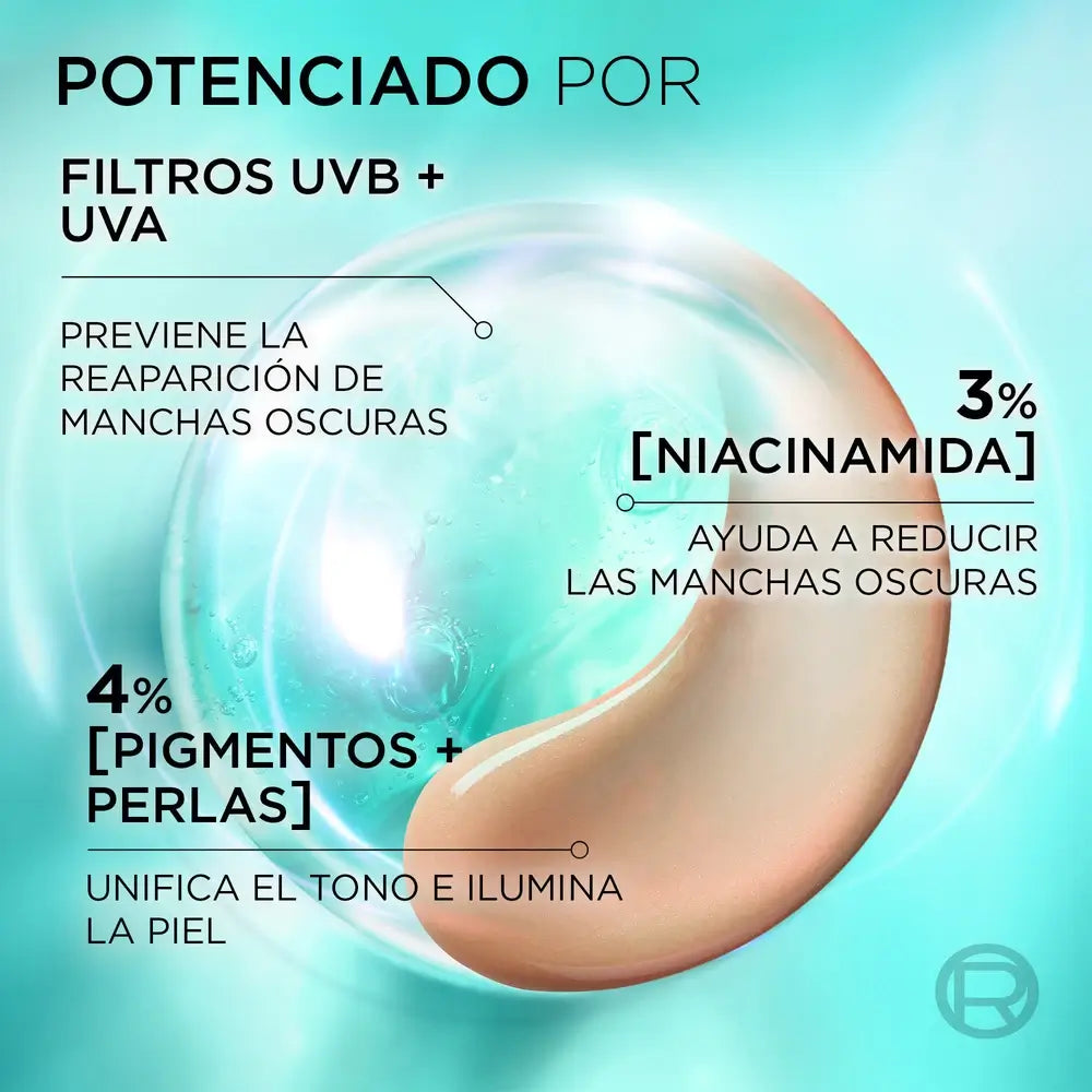 L'Oreal Paris Skincare Uv Bright Reveal Light , 50 ml