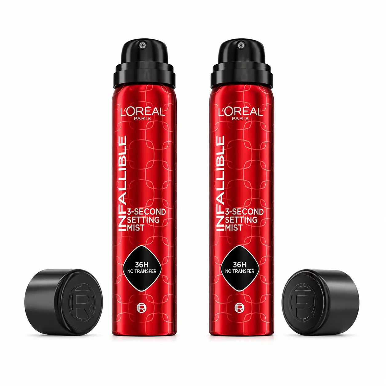 L'Oréal Paris Infaillible 36H Water-Proof & Oil-Proof Holding Spray, pack 2