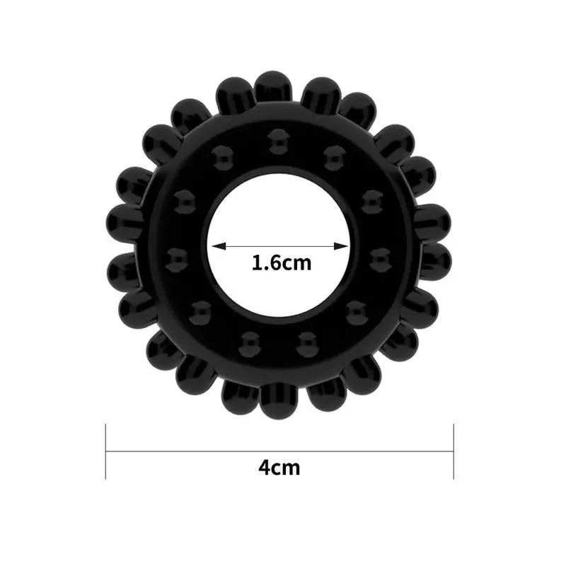 Lovetoy Penis Ring Power Plus Black Model 3