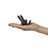Lovetoy Power Clit Duo Double Vibrating Ring Black