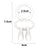 Lovetoy Power Clit Vibrating Ring White