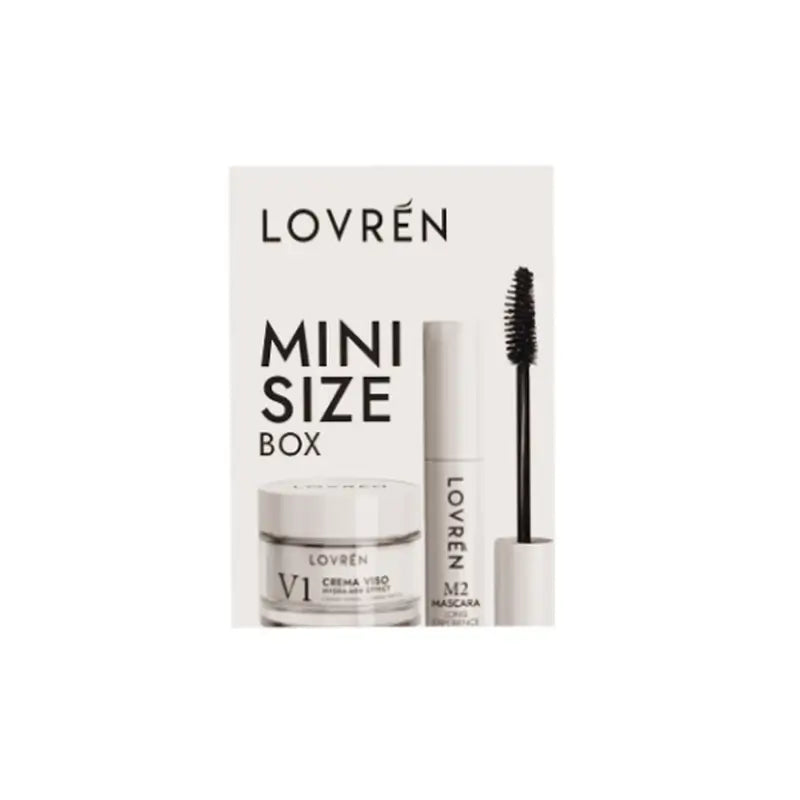 Lovrén Mini-Size Box White (M2 Mini Mascara + V1 Mini Face Cream)