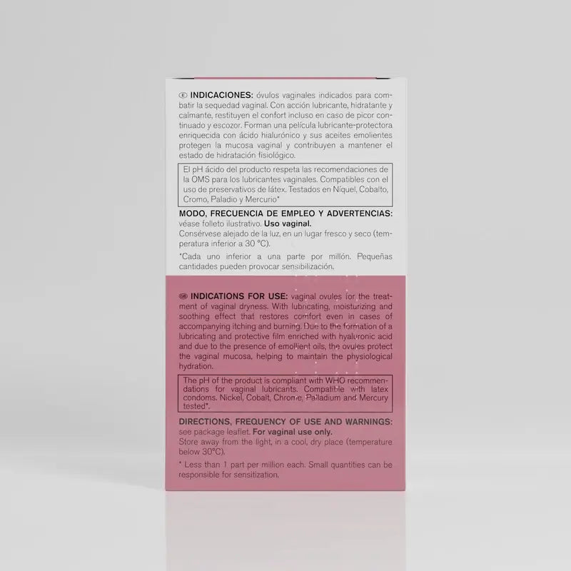Cumlaude Lubripiu Lab Moisturising and Soothing Vaginal Ovuli, 10 Units