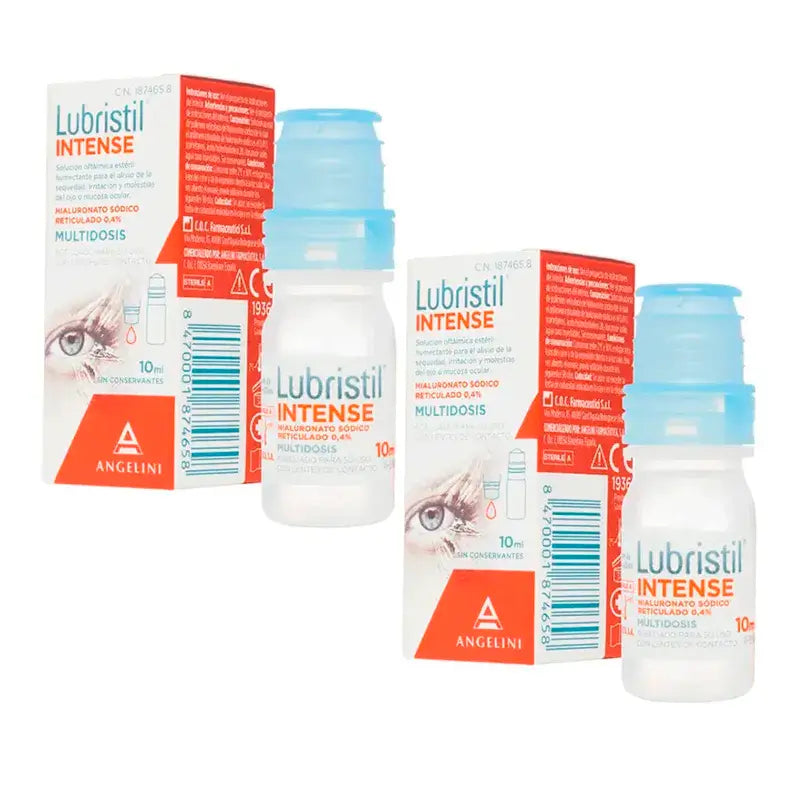 Lubristil Intense Multidose, Pack 2 x 10 ml