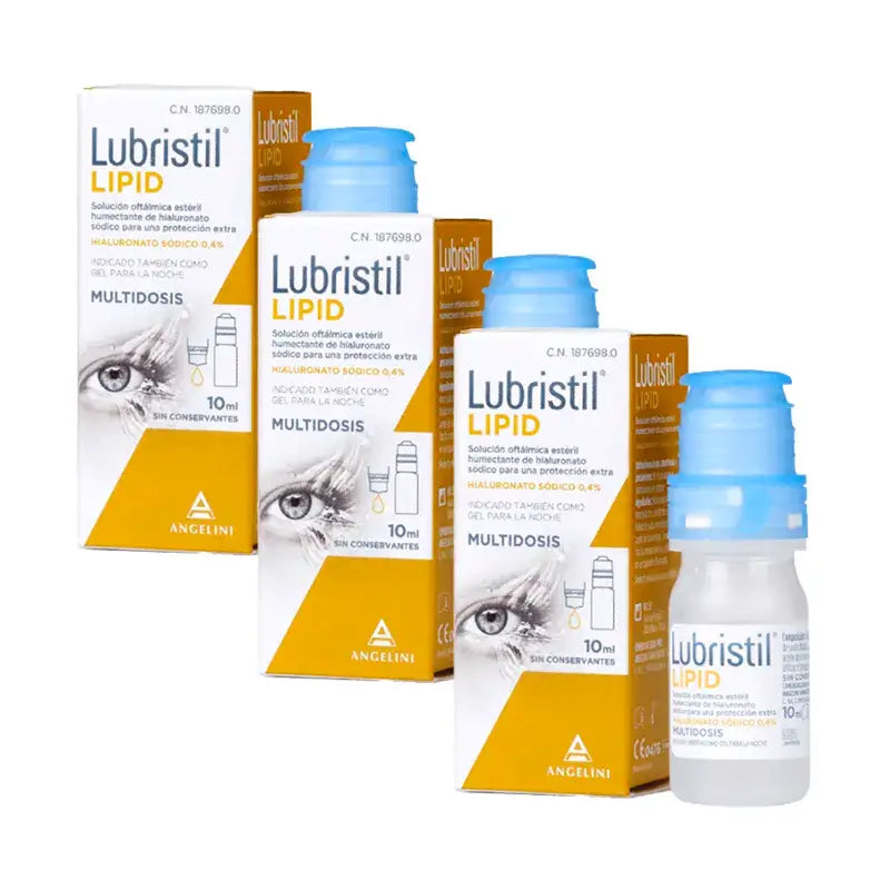 Lubristil Lipid, Pack 3 x 10 ml