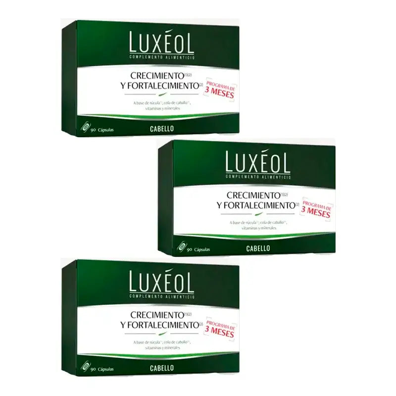 Luxeol Density, Growth & Strength, Pack 3 x 90 tablets