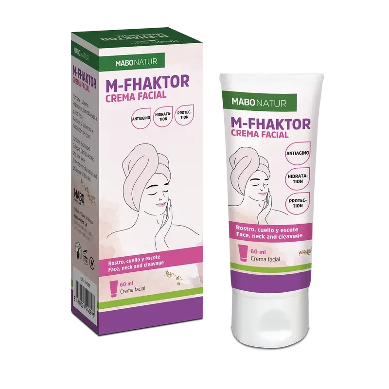 Mabonatur M-Fhaktor Face & Décolleté Cream, 60 ml