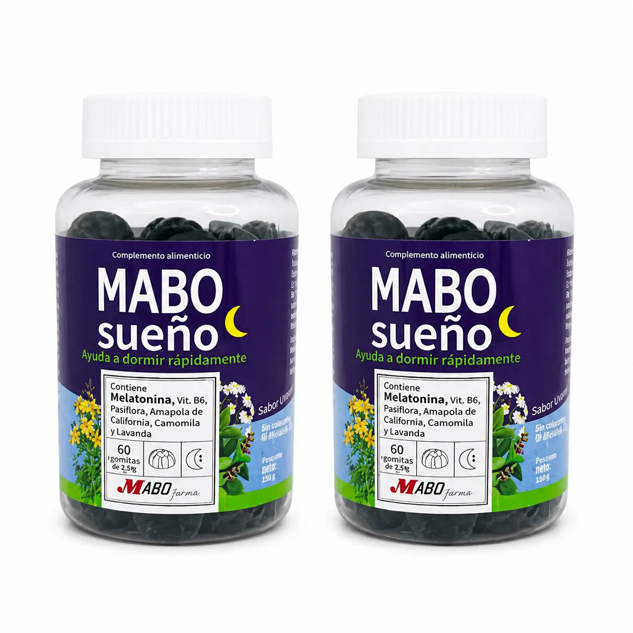 Mabonatur Mabosueño Adult, 60 gummies