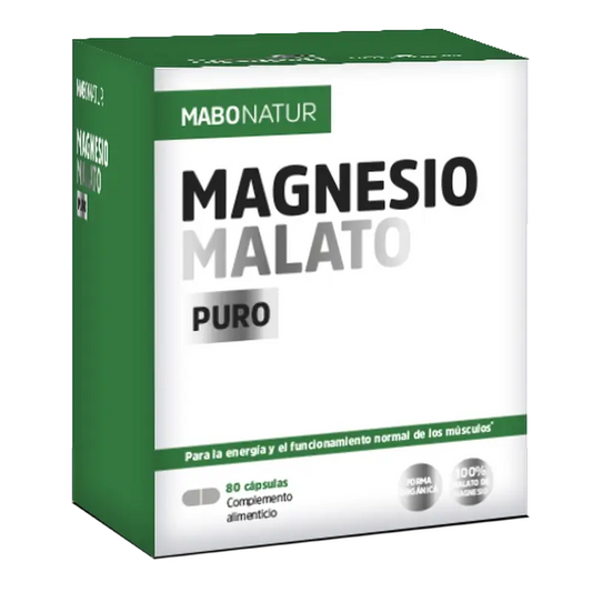 Mabonatur Pure Magnesium Malate, 80 caps