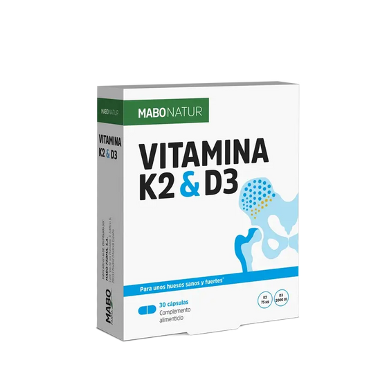 Mabonatur Vitamin K2&D3, 30 caps