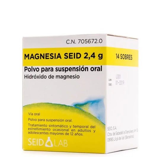Magnesia Seid 14 Sachets Oral Suspension Powder