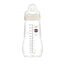 Mam Baby Baby Baby Bottle Glass Feel Good Neutral Matt, 260Ml