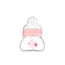 Mam Baby Feel Good Glass Bottle Matte Pink, 90Ml